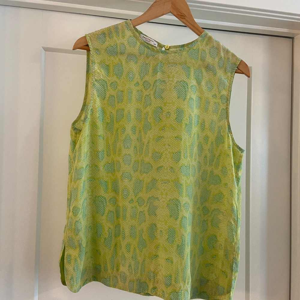 NWOT - Equipment Femme: 100% Silk Tank